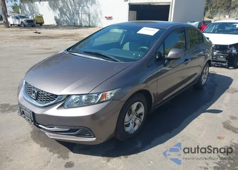 2013 Honda Civic Lx from USA, damaged, VIN 2HGFB2F5XDH560288